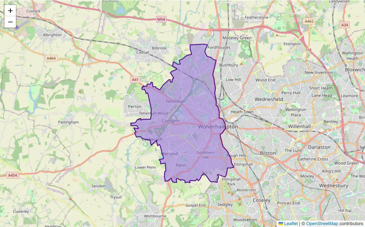 Wolverhampton Population Wolverhampton West Constituency: Map, Wards & Population | Baseview UK