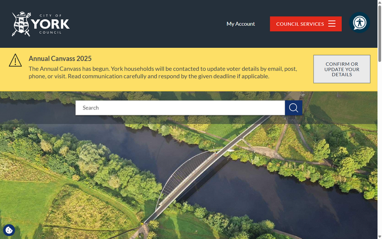Website of City of York Council