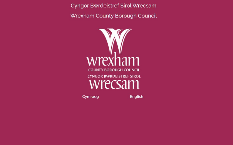 Website of Wrexham County Borough Council